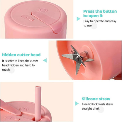 Portable Juicer Blender Rechargeable
